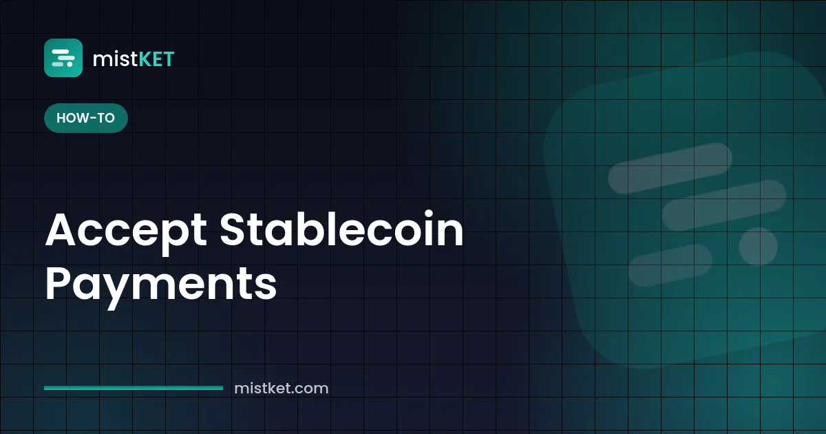Accept stablecoin payments in e-commerce — USDT checkout on an online store product page