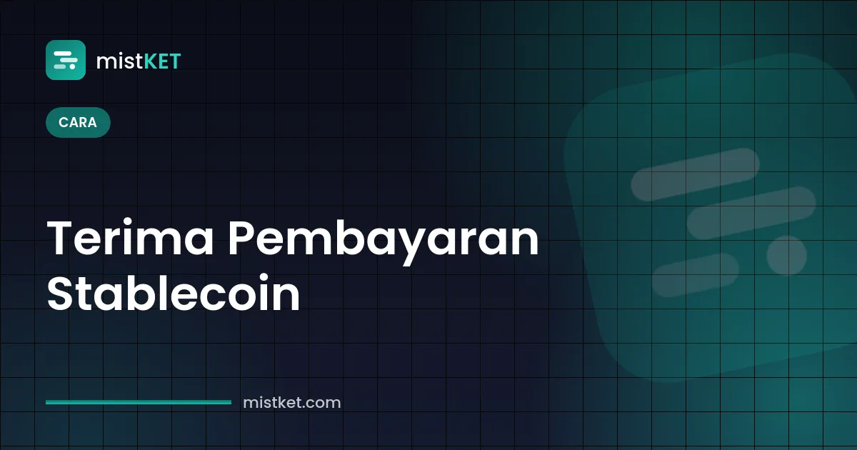 Menerima pembayaran stablecoin di e-commerce — checkout USDT di halaman produk toko online