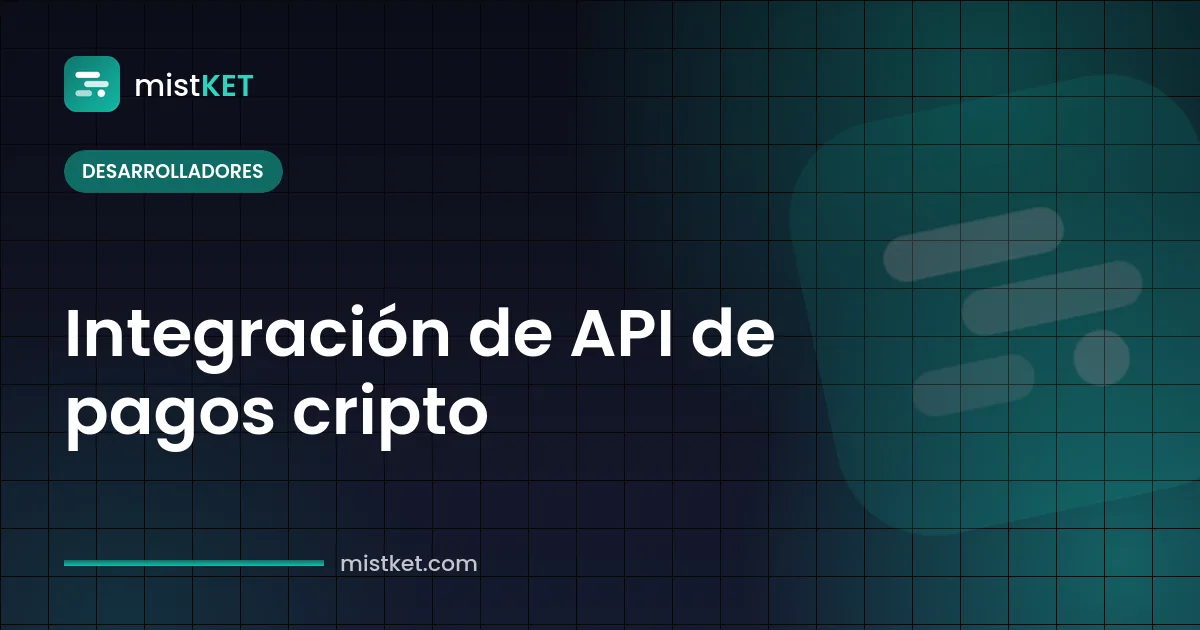 Integración de API de pagos cripto: petición POST firmada que crea una factura y respuesta de webhook
