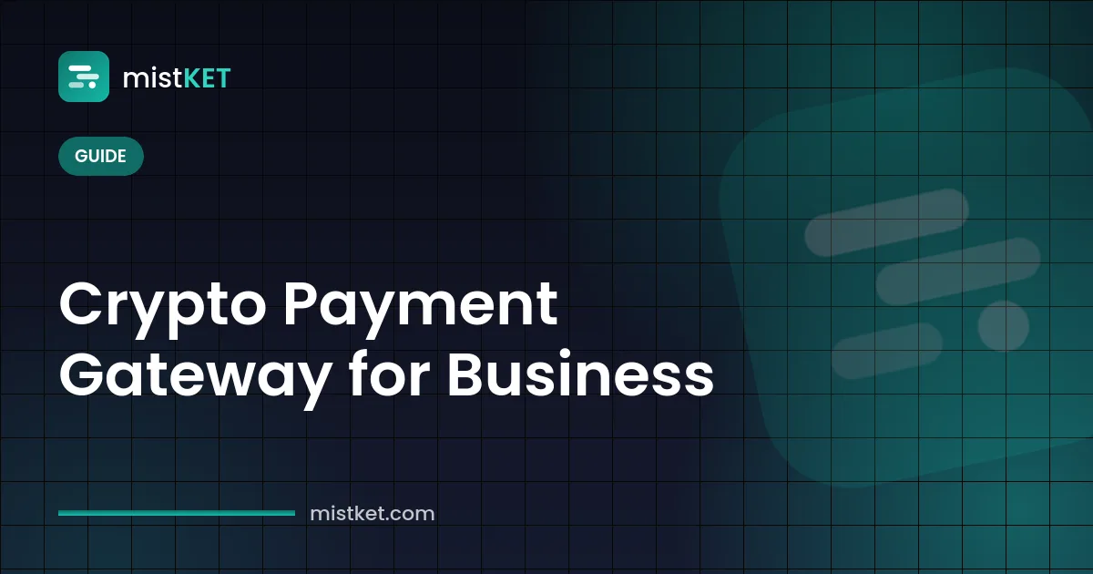 Crypto payment gateway for business: hosted checkout showing a USDT invoice with QR code