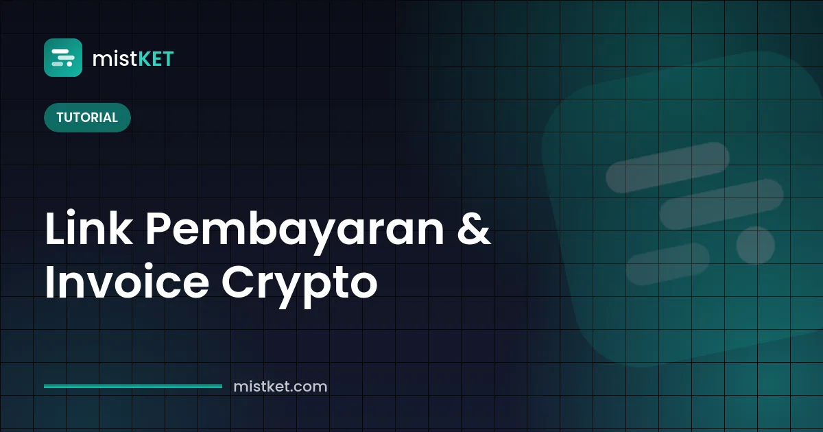 Link pembayaran crypto dibuka di ponsel menampilkan invoice USDT dengan kode QR dan hitung mundur