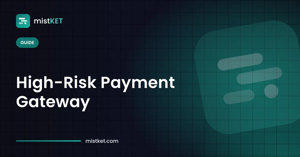 High-risk merchant accepting USDT payments through a crypto gateway