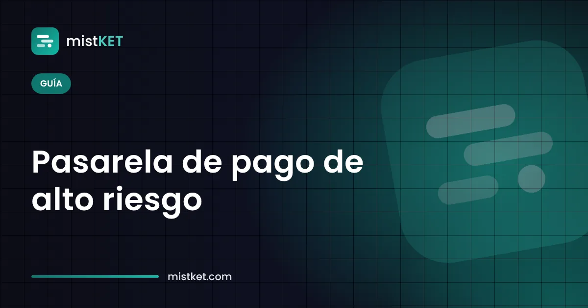 Comercio de alto riesgo cobrando en USDT mediante una pasarela cripto